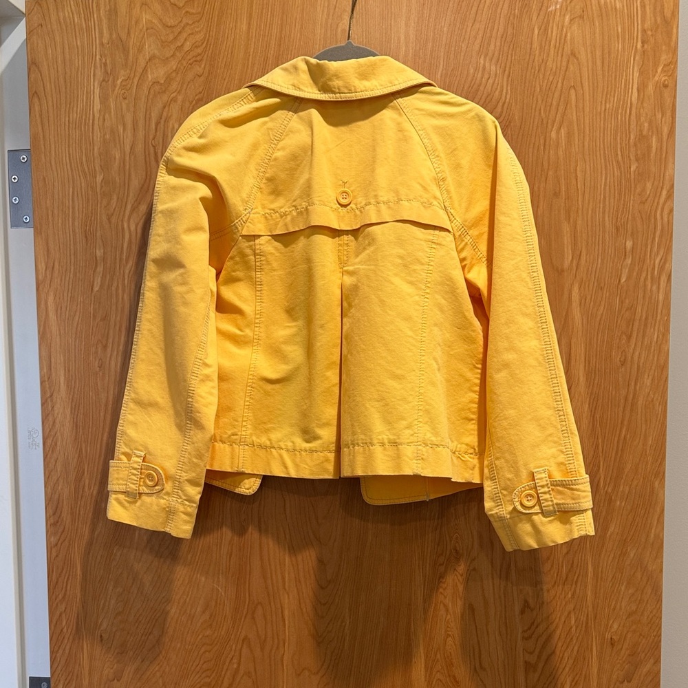 LOFT Women's Utility Jacket in Vibrant Yellow - Picture 4 of 5